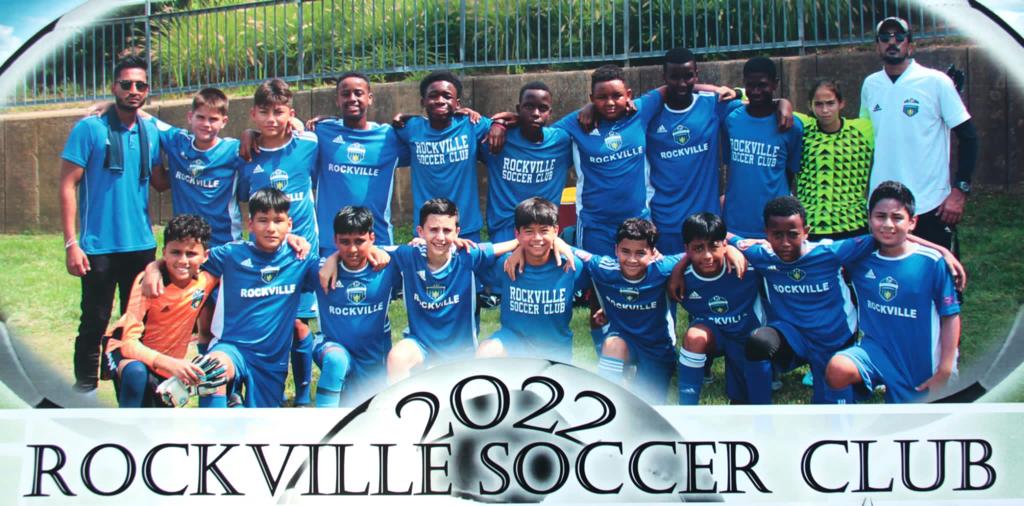 2022 Rockville Soccer Club youth team photo